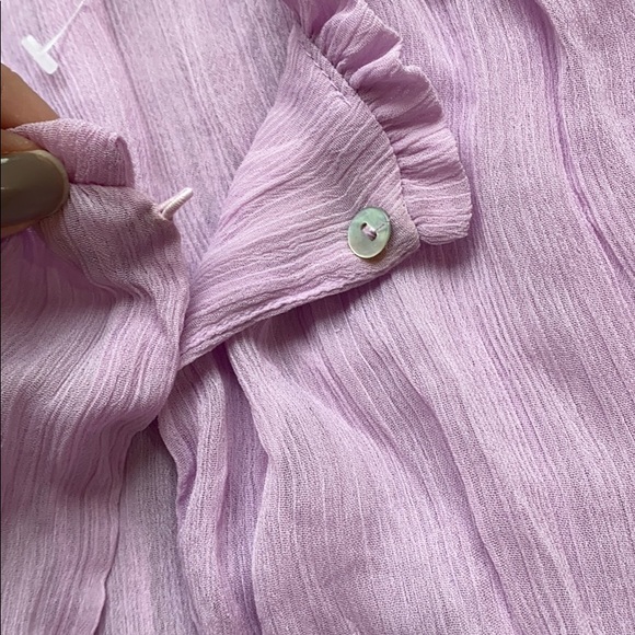 Zara Purple Blouse - Picture 8 of 13